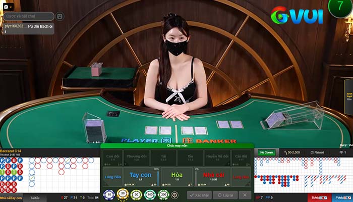 Baccarat online là trò chơi hấp dẫn tại Casino GVUI Baccarat online là trò chơi hấp dẫn tại Casino GVUI