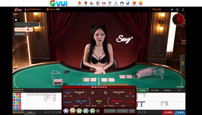 Baccarat online tại Casino GVUI có nhiều cửa đặt cược hấp dẫn Baccarat online tại Casino GVUI có nhiều cửa đặt cược hấp dẫn