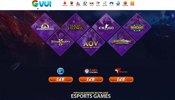 GVUI mang đến sân chơi cá cược Esports đỉnh cao GVUI mang đến sân chơi cá cược Esports đỉnh cao