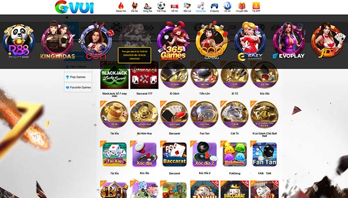 Game Bài GVUI hợp tác với nhiều nhà cung cấp hàng đầu thị trường Game Bài GVUI hợp tác với nhiều nhà cung cấp hàng đầu thị trường