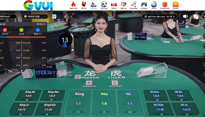 Các cửa đặt cược trong Rồng Hổ Online tại Casino GVUI Các cửa đặt cược trong Rồng Hổ Online tại Casino GVUI