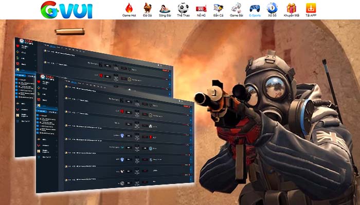 Esports GVUI cung cấp tất cả các trận đấu CSGO hấp dẫn nhất Esports GVUI cung cấp tất cả các trận đấu CSGO hấp dẫn nhất