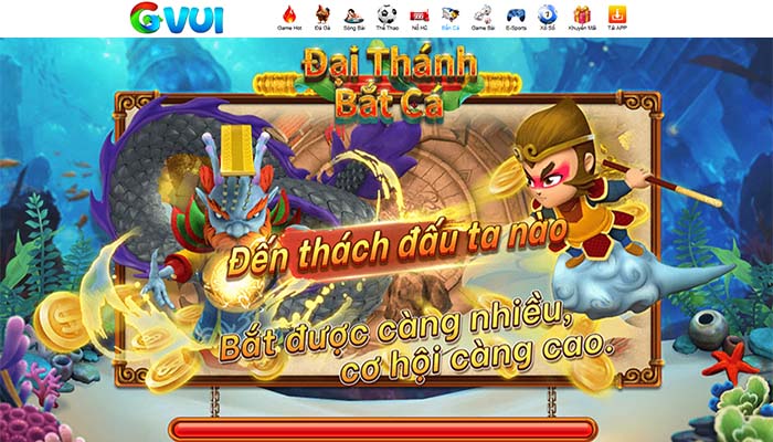 Giới thiệu Đại Thánh Bắn Cá tại Bắn Cá GVUI