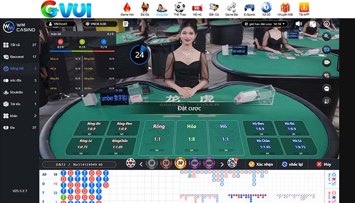 Giới thiệu Rồng Hổ Online tại Casino GVUI Giới thiệu Rồng Hổ Online tại Casino GVUI