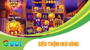 Nổ hũ Siêu Trộm Heo Vàng tại GVUI