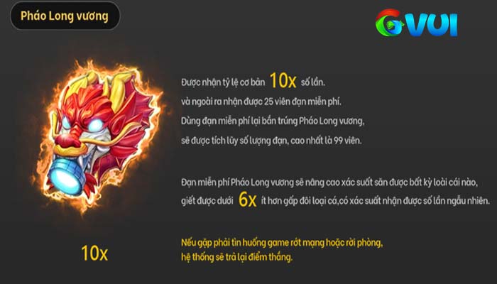 Tính năng đặc biệt Pháo Long Vương trong Bắn Cá Kịch Tinh Tính năng đặc biệt Pháo Long Vương trong Bắn Cá Kịch Tinh
